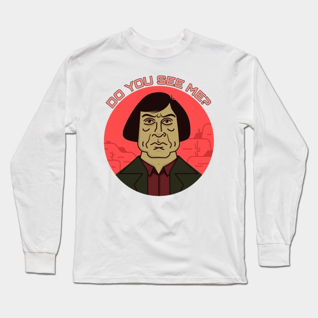 Anton Chigurh Long Sleeve T-Shirt by YungBick